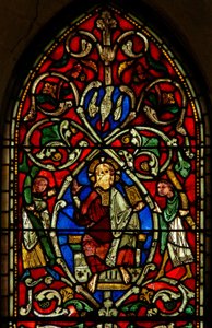 Finestra Ew raffigurante Cristo sull