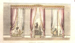 Tendaggi per finestre, tavola 114 da Ackermann