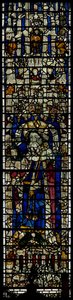 Finestra w12 raffigurante Re Edwin da English School