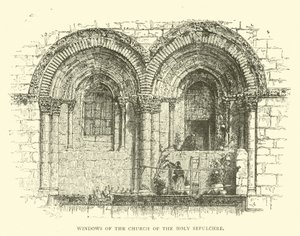 Finestre della Chiesa del Santo Sepolcro da English School