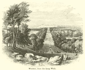 Windsor, dalla Long Walk da English School