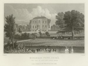 Wivenhoe Park, Essex, la residenza del Tenente Generale States Rebow da English School