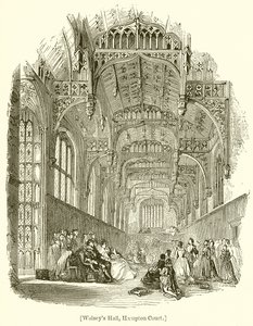 Sala di Wolsey, Hampton Court da English School