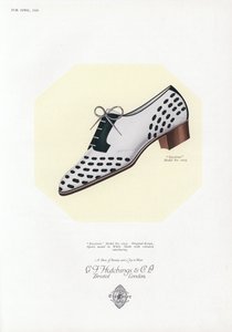 Pubblicità di scarpe da donna, anni 