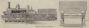 Il Brevetto di Sicurezza Ferroviaria di Wright (incisione) da English School
