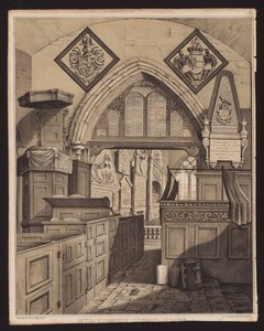 Chiesa di Wyrardisbury, Bucks (incisione)