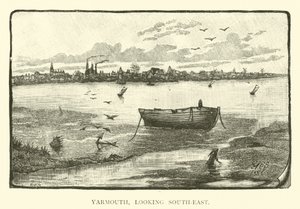 Yarmouth, vista verso sud-est da English School