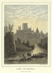 Cattedrale di York, vista sud-est da English School