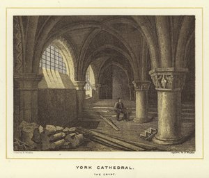 Cattedrale di York, la cripta