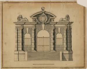 York Stairs di Inigo Jones, c 1626 da English School