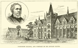 Yorkshire College, e ritratto di Sir Edward Baines da English School
