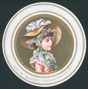 Giovane ragazza con cappello da English School