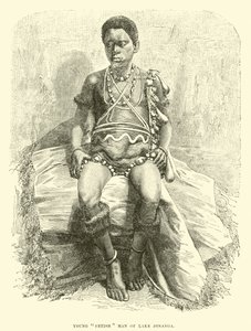 Giovane uomo feticcio del Lago Jonanga da English School