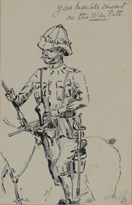 Il vostro umile servitore sul sentiero di guerra da English School