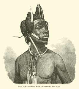 Fop Zulu, con acconciatura da English School
