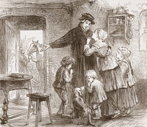 Zwingle che parte per unirsi all