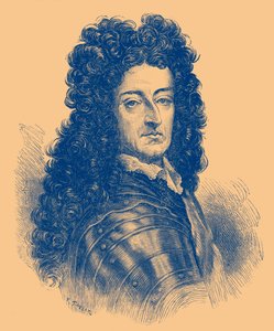 Ritratto di Re Guglielmo III (incisione) da English School