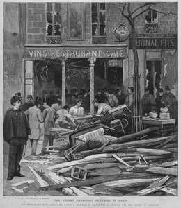 Terrore anarchico a Parigi: bombardamento del ristorante Very sul Boulevard de Magenta in vendetta per l