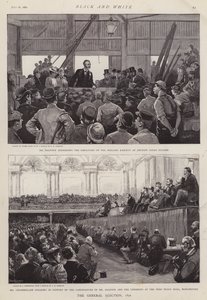 Scene dalla Campagna Elettorale Generale Britannica del 1892 da Enoch Ward