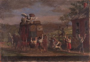 Studio per il carro Pemigewasett, c.1880-89