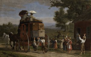 Il carro Pemigewasset, 1899 da Enoch Wood Perry
