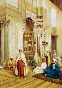 Adoratori in una moschea, c1868-1938