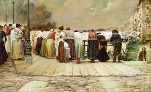 Sul ponte, 1893 da Enrique Serra