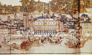 Vista di Venezia (Palazzo Ducale, Piazza San Marco) da Erhard Reuwich