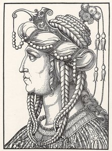 Ritratto della Sultana Roxelane da Erhard Schon