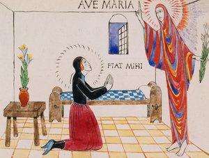 Annunciazione, c.1912 da Eric Gill