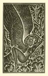 Leda amata da Eric Gill