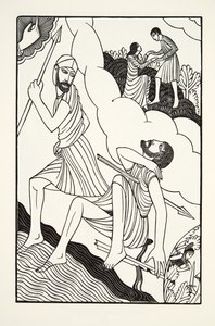 La Morte di Troilo da Eric Gill