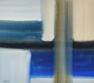 Composizione blu, XX secolo da Eric Hains