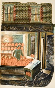 Fornaio e pasticcere, illustrazione da 