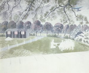 Dimostrazione di un Fucile da Eric Ravilious