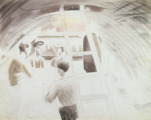 Uomini in pausa da Eric Ravilious