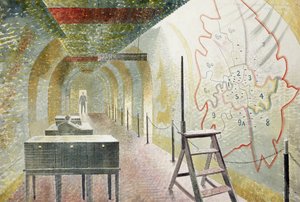 Corridoio della mappa n. 1 da Eric Ravilious