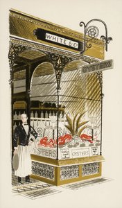 Bar delle ostriche, c.1938 da Eric Ravilious