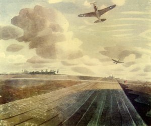 Prospettiva della pista, 1941, 1944