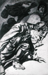 La tempesta, illustrazione da un folio di stampe pubblicato a Lipsia da Erich Erler