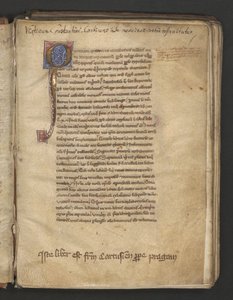 Pagina intera: testo e "Q" iniziale da Erich Lessing