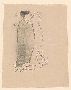 Due figure in piedi (Idealisti II e ulteriori annotazioni)