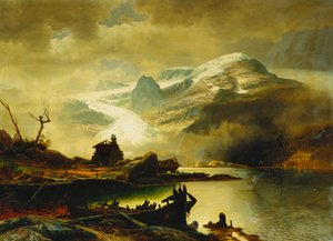 Il ghiacciaio Bondhus a Sunnhordland