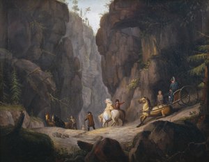 Il passaggio attraverso Krokkleven da Erik Pauelsen