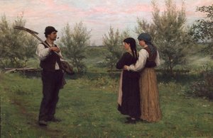 Un incontro da Erik Theodor Werenskiold