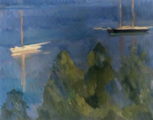 Mare blu da Erik Theodor Werenskiold