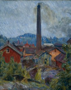 Edifici della fabbrica a Lysaker