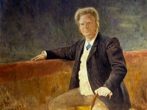 Ritratto di Bjorn Bjornson, attore e direttore teatrale da Erik Theodor Werenskiold
