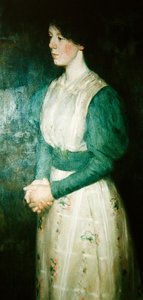 Ritratto di Miss Ellen Dick da Erik Theodor Werenskiold