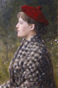 Sofie Werenskiold da Erik Theodor Werenskiold